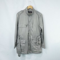 EDWIN 견장＆벨트 집업자켓 실버그레이 (남성 105)
