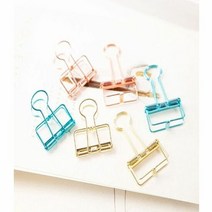 고정클립 19mm 8개입 3P 와이어 더블클립 혼합 크립