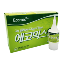 [유원에코팜] 수목 소나무 나무영양제 나무주사 에코믹스플러스 5ml x 10병 + 화분 비료