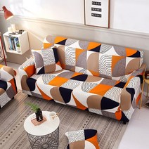 카페 소파 원목 인조가죽 쇼파 까페 의자2021 1/2/3/4 Seater 스트레치 격자 무늬 소파 슬리퍼 탄성, 23 23_04 4-Seater 235-300cm