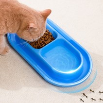 길고양이밥그릇 길냥이 개미방지 밥 그릇 강아지 고양이 사료 캠핑식기 개미퇴치, 그레이소01370GA
