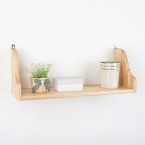 블룸엣홈 원목 디귿자 선반 500 1개, 단품
