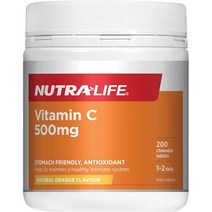 뉴트라라이프 비타민 C 200정 Nutra Life Vitamin C 500mg