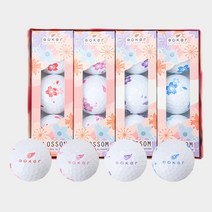 팬텀 고커 BLOSSOM(블로썸) 골프공 여성용 3피스 [화이트], 단품