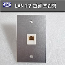 신길전자 벽부판넬 알루미늄 플레이트 70 X 115 HDMI 1구/LAN 1구 조립형 판넬 국산 제작용 완성품, 벽부판넬 알루미늄 플레이트 HDMI/LAN 완제품