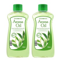 (2개)푸드어홀릭 아로마오일 녹차 465ml/리치[31280929], 단일옵션
