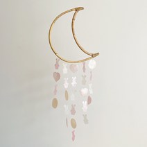 [호유즈] 호유즈동물원 토끼11pm 자개모빌 DIY-KIT_핑크(M), 핑크(M)