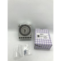 타임스위치 타이머 24시간 정전보상 오토메틱 아날로그 MT4404 MT4404R, MT-4404R(정전보상형)