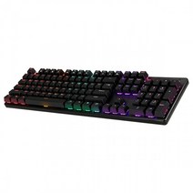 앱코 K570 무빙 레인보우 커스텀 LED 축교환 체리식 게이밍 기계식 키보드 청축