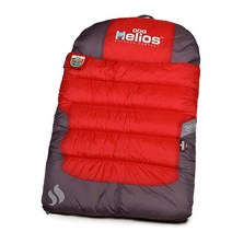 Helios Trail-Barker 블랙샤크 기술이 적용된 멀티 표면 여행용 강아지 침대 원 사이즈 레드 다크 그레이, One Size, Red  Dark Grey