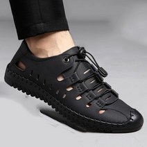 Makone 펀칭 편안함 캐주얼화 여름샌들 남성샌들 패션