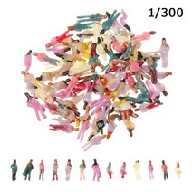 휴대용 색도계 고정밀 색차 비교 색차계 측색기 측정기 100 개갑 모델 피규어 건물 사람들 승객 기차 풍경 1:1001:150 스케일 혼합 색상 포즈 모델 사람들, 100개