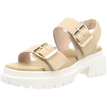 [랑방 온 블루] 탱크 솔 풋 침대 샌들 레이디스 2704 베이지 22.0 cm~22.5 cm E