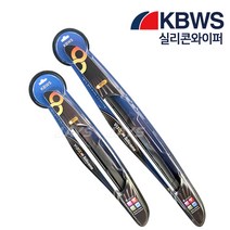 KCW(주) KCW 실리콘와이퍼, KCW 실리콘 와이퍼 2P, 400mm+450mm
