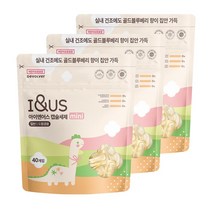 아이앤어스 미니 캡슐세제 골드블루베리향, 40개입, 3개