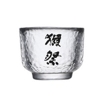 DASSAI 다싸이 준마이 다이긴조 헤머링패턴 핸드메이드 크리스탈 일식 소형 사케글라스 50ml, 1개