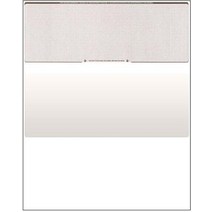 Compuchecks QuickBooks와 호환되는 250 컴퓨터 체크 용지 - 빈 스톡 상단 확인 (블루 핀스트라이프), Brown Diamond
