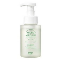 해피바스 마이크로미셀라 솝베리 모이스춰 버블폼, 200ml, 2개