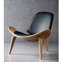 감각적인 의자 디자이너 연예인 원룸소파 스타일 예술적, 그레이 가죽 패드