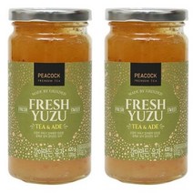 피코크 유자의 상큼함이 가득 담긴 갈아만든 유자차 420g x2개