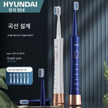 전동칫솔 성인 충전식 방수 커플 초음파 자동칫솔, 색깔1, 하나