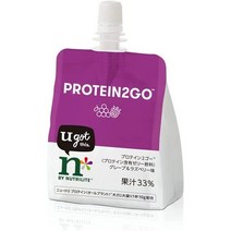 서플리먼트 NUTRILITE (뉴트리라이트) 단백질 젤리 엔 바이 뉴트릴라이트 단백질 2 고 포도 라즈베리 6봉, One Size, One Color, 6개