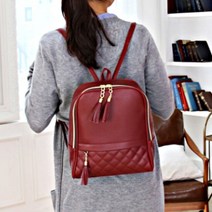 더퍼플 여성가방 퀼팅 수술 포인트 백팩 정장캐주얼 패션가방 BACKPACK 백팩 중학생책가방 여자백팩 여성백팩 슬링백 초등학생책가방 미니백 노트북백팩 대학생백팩 크로스백 대학생가방 메신저백