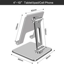 금속 책상 휴대폰 홀더 스탠드 아이폰 아이패드 샤오미 데스크탑 태블릿 유설 테이블, silver small size