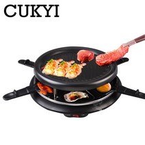 전기그릴 고기 전기 가정용 그릴 Cukyi 다기능 무연 베이킹 철판 구이 바베큐 기계 논스틱 더블 레이어 바베큐 스토브 로스터 포함, 없음