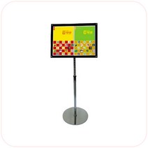 세모네모 DP스탠드 사인홀더크롬 A3 A3021 / 640x450x1400mm 1개