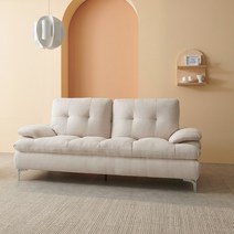 피아라 심플 아쿠아텍스 3인용 소파, 선택01:아이보리