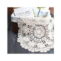 샬롯 플라워 도일리 크로쉐 40cm