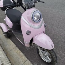 삼륜오토바이 3륜바이크 삼토바이 세발오토바이 동네, 60V-핑크