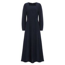 [BNX] 린넨 에스닉 자수 롱 원피스