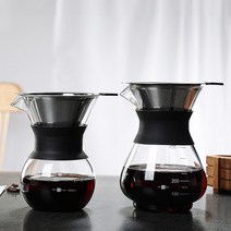 오브쿡스 내열유리 커피 케맥스 (핸드드립세트), 내열유리 커피 케맥스 400ml