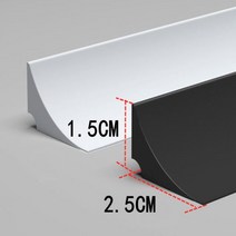 샤워부스 물막이 화장실 물튐방지 샤워실 욕실 바닥 프로파일 쫄대 욕조 3 미터 실리콘 워터 스토퍼 스트립 구부릴 수 있는 주방 조리대 샤워 댐 홍수 장벽 건식 습식 분리 싱크대 유, black_300cm
