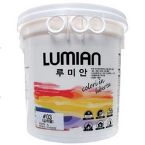 [성안디앤씨] 루미안(색상선택가능) 4L 1가롱, #01(동펄)