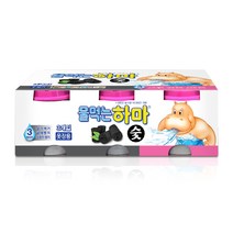 물먹는하마 숯 제습제 3개입, 280g
