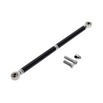 파워 JAMES Black Carbon Fiber Shift Linkage Rod for Harley Davidson Touring Softail Breakout Fat Boy S, Dense Carbon Fiber Drawing