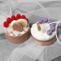 베리 몰드 8구 2종(블루베리 라즈베리) 과일 디저트 캔들 비누 DIY 데코용 장식용, 블루베리