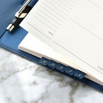 Smart Day Leather Sticker navyblue 디자인문구/데코아이템/스티커/인덱스스티커