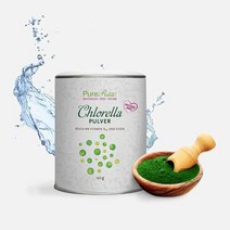비타민B 고함량 활성비타민B 콤플렉스 독일산 클로렐라 분말 비타민 B12가 풍부한 엽록소 철비건 생식 녹색 미세조류 지역 슈퍼푸드 순수개 통제 불가리스 퓨어로우 250g, 가루, 120g (1팩)