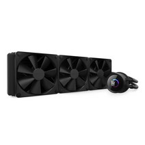 NZXT Kraken 360360mm AIO CPU 액체 쿨러 이미지 성능 메트릭 등을 위한 맞춤형 1.5인치 정사각형 LCD 디스플레이 고성능 펌프 F120P 팬 3개 블랙 US, Kraken_360mm