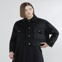 리스트 리스트 크롭 셔츠 핸드메이드 재킷 TWHJKM80060