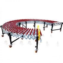 컨베이어 롤러 벨트 적재 상하차 운반 자바라 레일 창고 물류 112047, 08.위의 2세대 규격은 5.4미터부, 1개