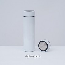 커스텀수냉 고사양컴퓨터 게이밍데스크탑 사용자 정의 이름 로고 스마트 스테인레스 스틸 보온병 온도 디스, 01 350ml, 02 PT Lid