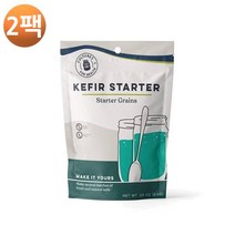 컬처즈 포 헬쓰 케피어 스타터 컬처 파우더 0.2 oz, 2팩