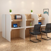 독서실책상 스터디카페 자습실 공부방 랩실 데스커, 오픈형 0.8 x 0.6 x 1.6 미터 G형