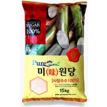 비정제원당 사탕수수 효소 과일청 매실엑기스 갈색 설탕 15kg