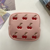 [일상담다] 생리대 파우치 미니 사각 립스틱 다용도 파우치